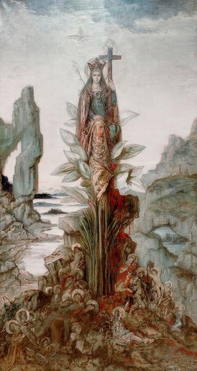 Fiore mistico da Gustave Moreau