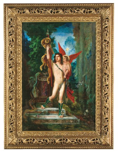 Giasone ed Eros, 1890-91 da Gustave Moreau