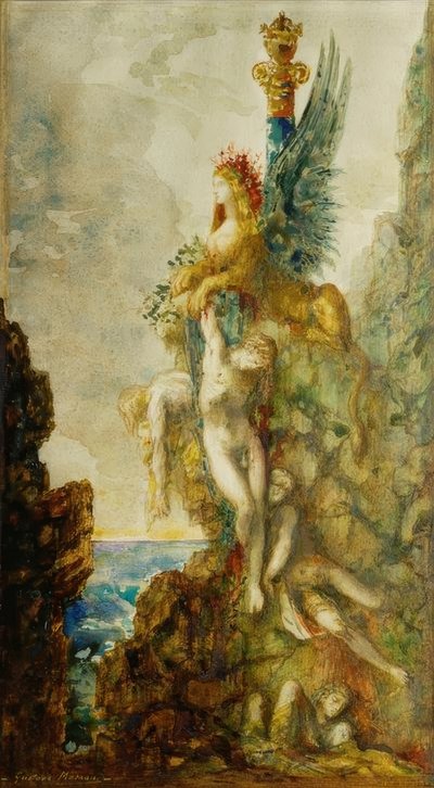 La Sfinge (Vincitore) da Gustave Moreau