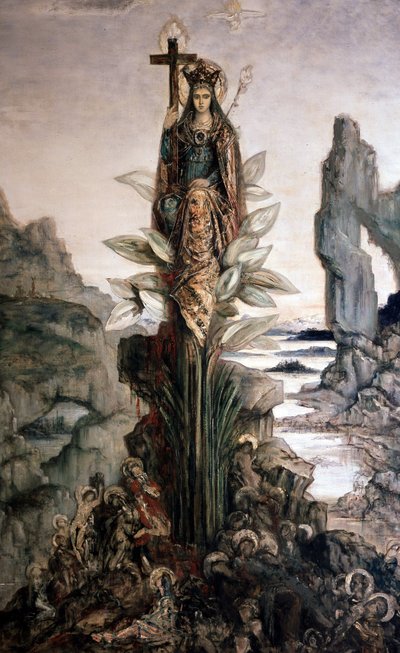 Fiore mistico di Gustave Moreau da Gustave Moreau