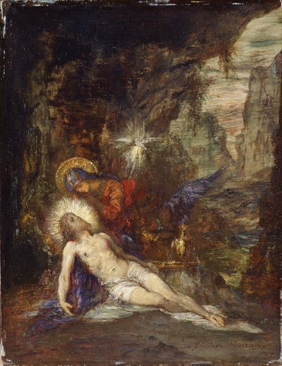 Pietà, c. 1876 da Gustave Moreau