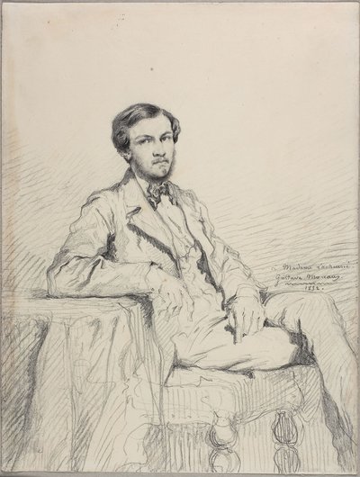 Ritratto di Eugène Lacheurié da Gustave Moreau