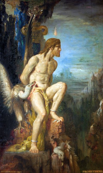 Prometeo da Gustave Moreau