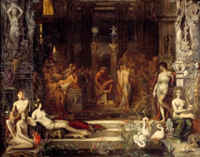 Le figlie di Tespio da Gustave Moreau
