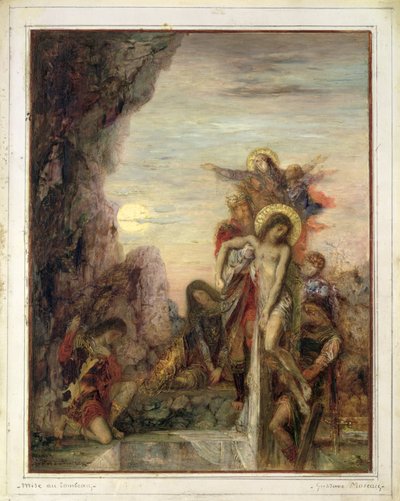 La sepoltura da Gustave Moreau