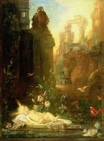 Il piccolo Mosè, c.1876-78 da Gustave Moreau