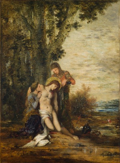 San Sebastiano martire da Gustave Moreau