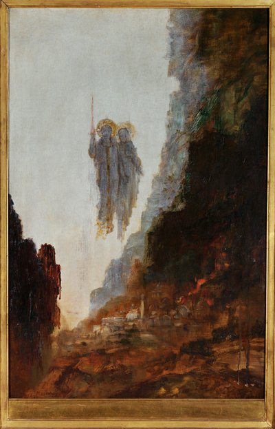 Gli angeli di Sodoma da Gustave Moreau
