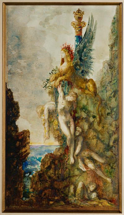 La Sfinge vittoriosa da Gustave Moreau