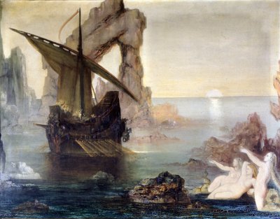 Ulisse e le sirene di Gustave Moreau da Gustave Moreau
