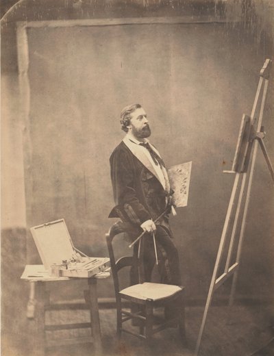 Ritratto di J. Savile Lumley, Madrid, 1859 da Gustave Penabert