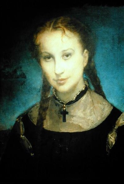 La contessa di Monfort da Gustave Ricard