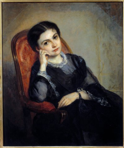 Ritratto di Joulia Hogay, Viscontessa di Calonne da Gustave Ricard