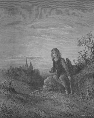 Dick Whittington Ascolta Le Campane Di Highgate da Gustave after Dore