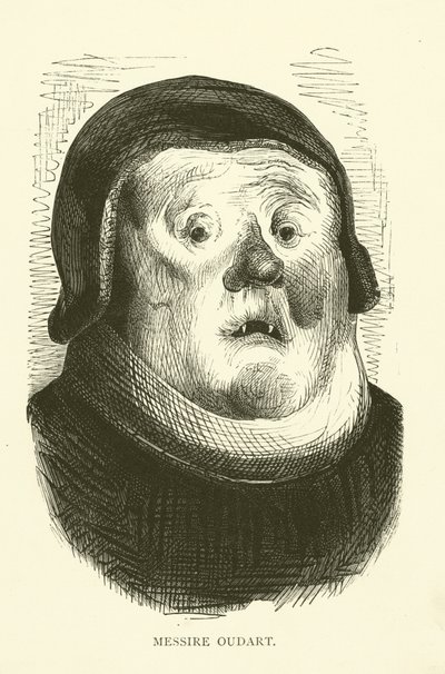 Illustrazione per le opere di Rabelais da Gustave after Dore