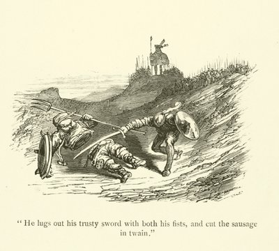 Illustrazione per le opere di Rabelais da Gustave after Dore