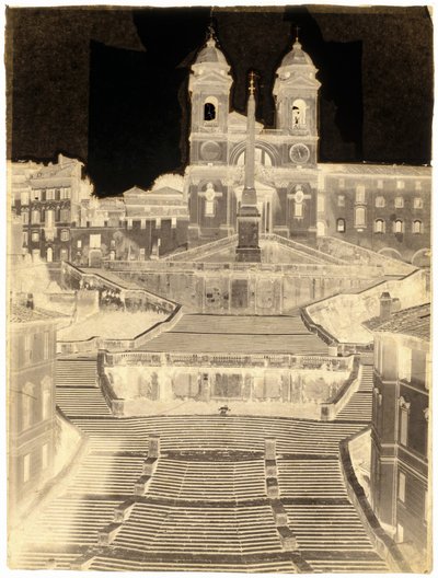 Scalinata di Trinità dei Monti, Roma da Gustave de Beaucorps