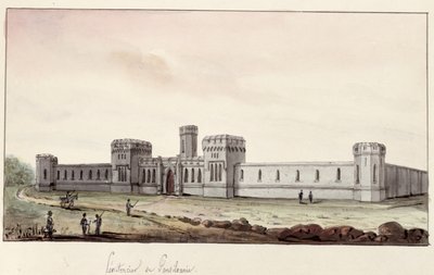 Penitenziario in Pennsylvania, 1831 da Gustave de Beaumont
