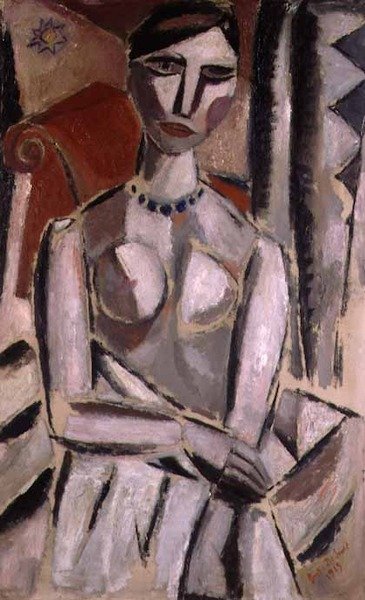 Ritratto di una donna da Gustave de Smet