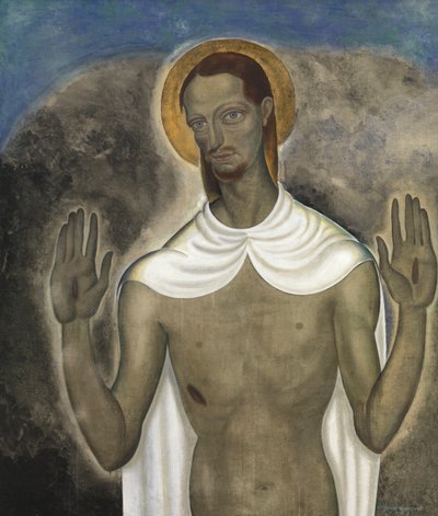 Cristo mostra le sue ferite da Gustave Van de Woestyne