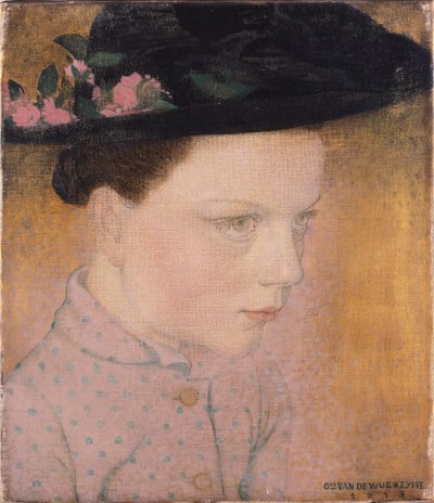 Ragazza di campagna da Gustave Van de Woestyne