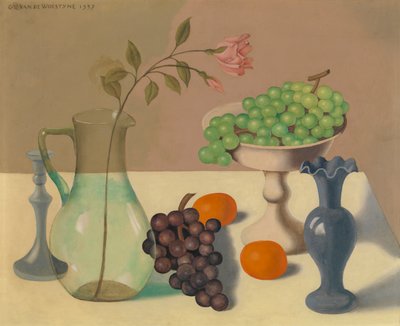 Natura morta con uva da Gustave Van de Woestyne