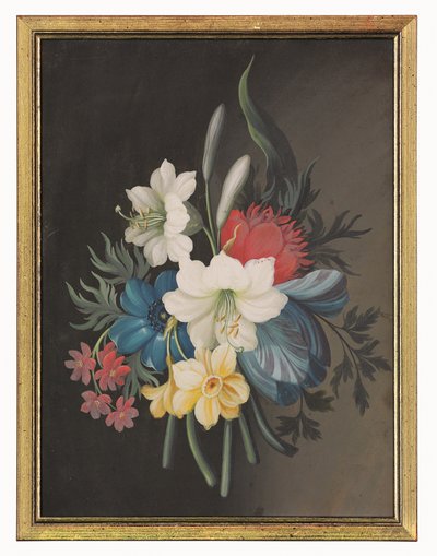 Natura morta di bouquet floreale da Gustavus Hamilton