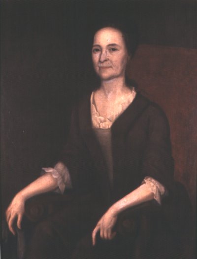 Signora Gustavus Hesselius (Lydia Getchel Hesselius), c.1740 da Gustavus Hesselius