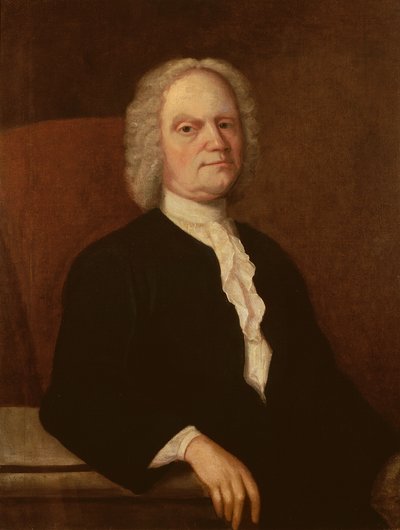 Autoritratto, c.1740 da Gustavus Hesselius