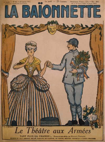 Teatro per gli Eserciti, illustrazione di copertina da 