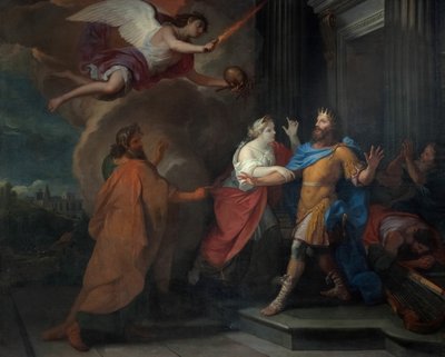 La peste nel regno di Davide da Guy Louis Vernansal