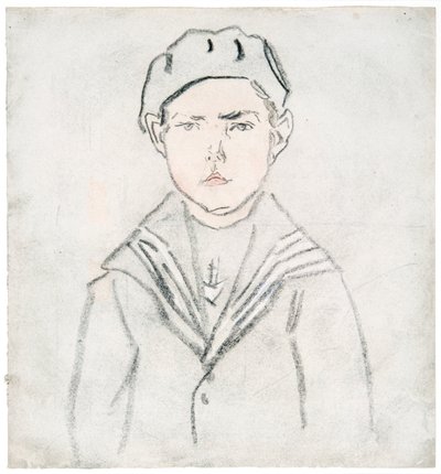 Ragazzo in abito da marinaio da Gwen John