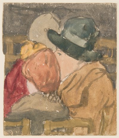 Figure in chiesa da Gwen John