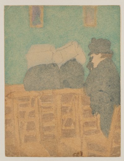 Figure in chiesa da Gwen John