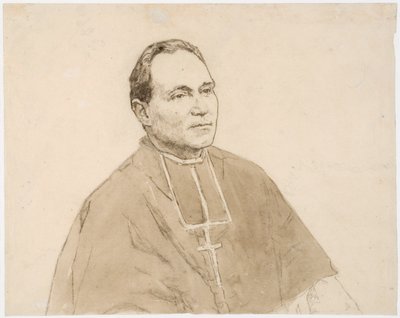 Ritratto di un Cardinale da Gwen John