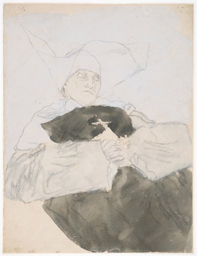 La suora morente da Gwen John