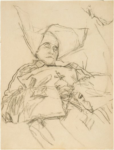 La suora morente da Gwen John