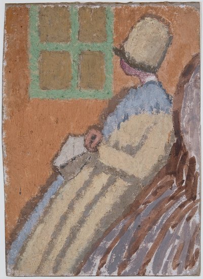 Donna di profilo da Gwen John