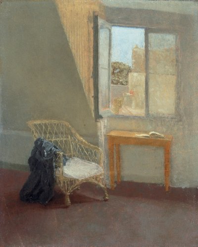 Un angolo della stanza dell