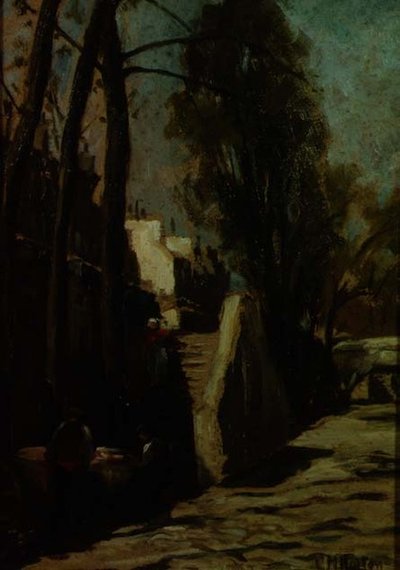 Scena di strada da Gwendoline Margaret Hopton