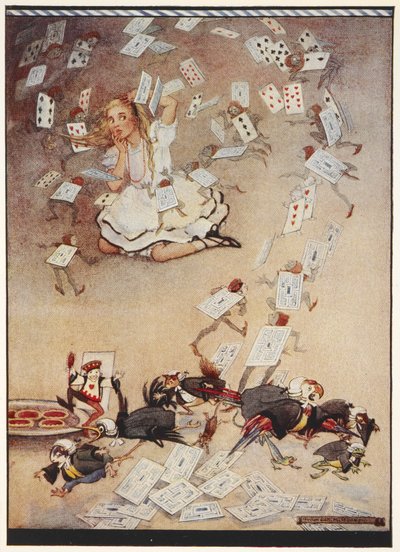 Alice e la pioggia di carte da Gwynedd M. Hudson