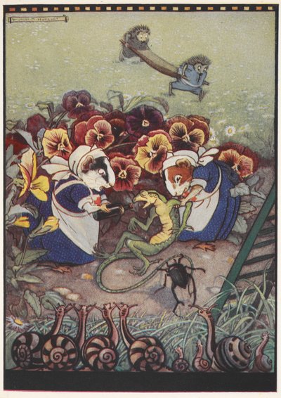 Illustrazione di due porcellini d