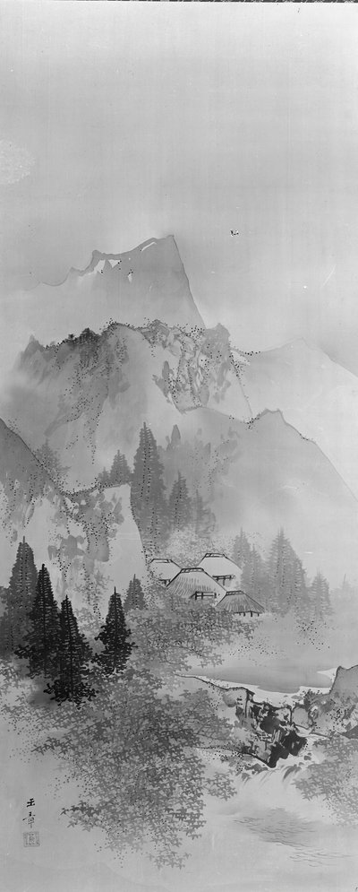 Paesaggio autunnale da Gyokusho Kawabata