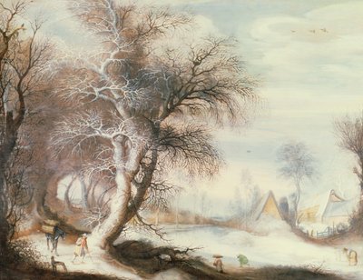 Paesaggio invernale da Gysbrecht Lytens or Leytens