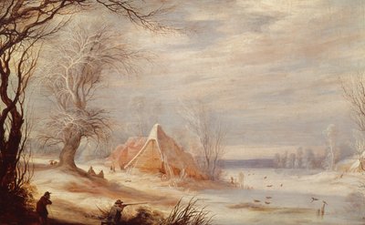 Paesaggio invernale da Gysbrecht Lytens or Leytens