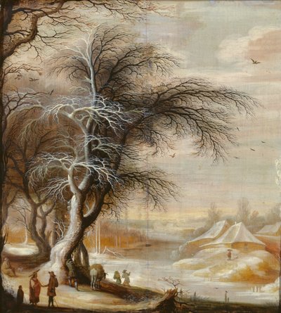 Paesaggio invernale da Gysbrecht Lytens or Leytens