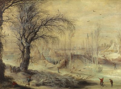 Scena invernale da Gysbrecht Lytens or Leytens