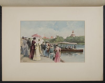 Approdo della gondola, North Lagoon da H.D. Nichols