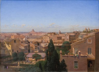 Veduta di Roma vista dall