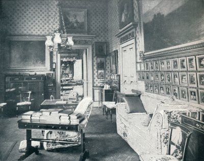 La stanza da toeletta del Principe Consorte a Buckingham Palace, c1899, 1901 da HN King